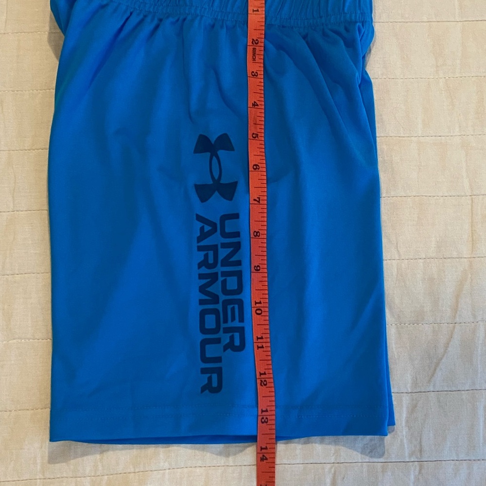 Under Armour Blue Athletic Shorts Lightweight Performance